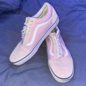 Men’s Pink Old Skool Vans Size 9